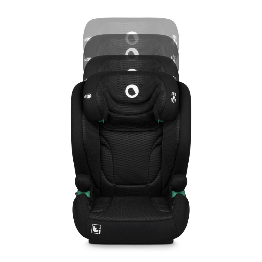 Lionelo - Autostol IGO i-Size 100-150 cm Sort Carbon