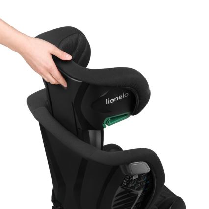 Lionelo - Autostol IGO i-Size 100-150 cm Sort Carbon
