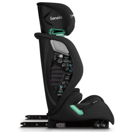Lionelo - Autostol IGO i-Size 100-150 cm Sort Carbon