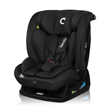Lionelo - Autostol IZZY i-Size 40-150 cm Sort Carbon
