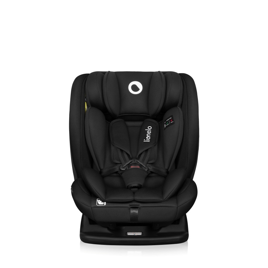 Lionelo - Autostol IZZY i-Size 40-150 cm Sort Carbon