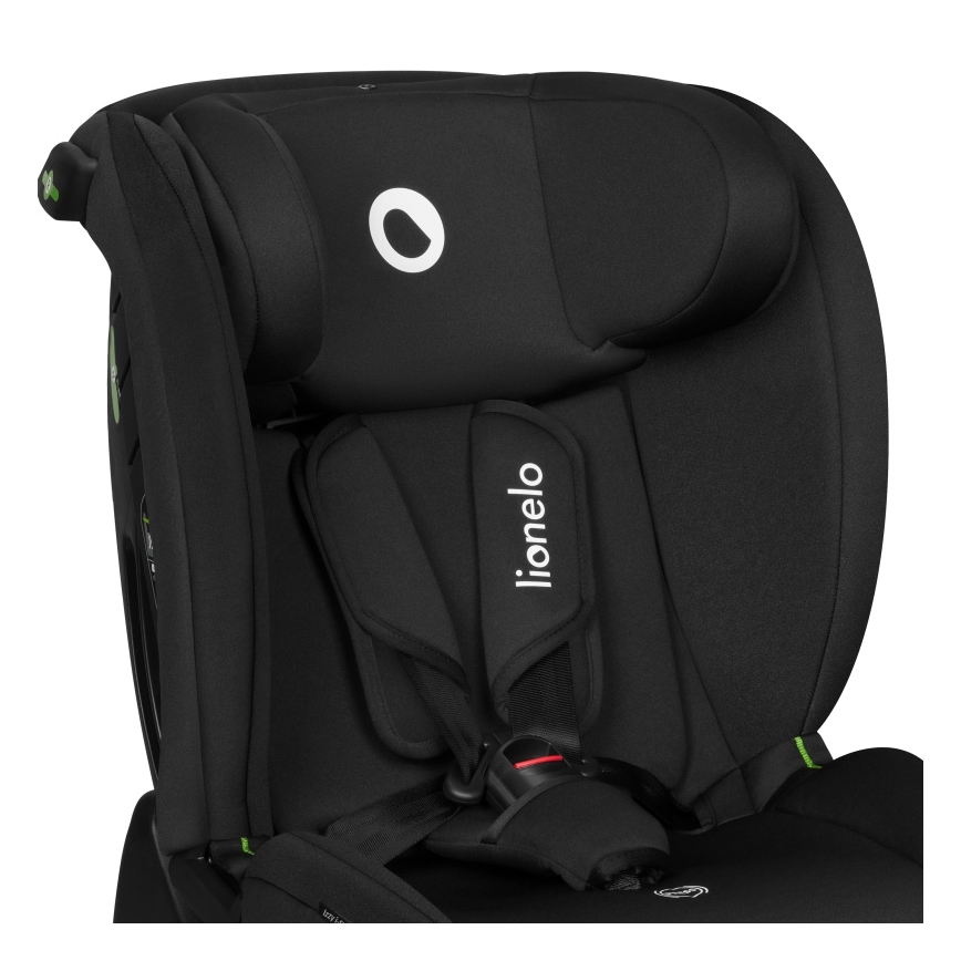 Lionelo - Autostol IZZY i-Size 40-150 cm Sort Carbon