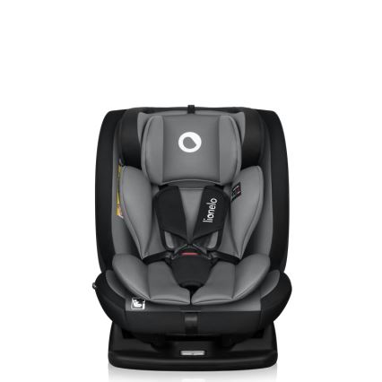 Lionelo - Autostol IZZY i-Size 40-150 cm Sort/Grå