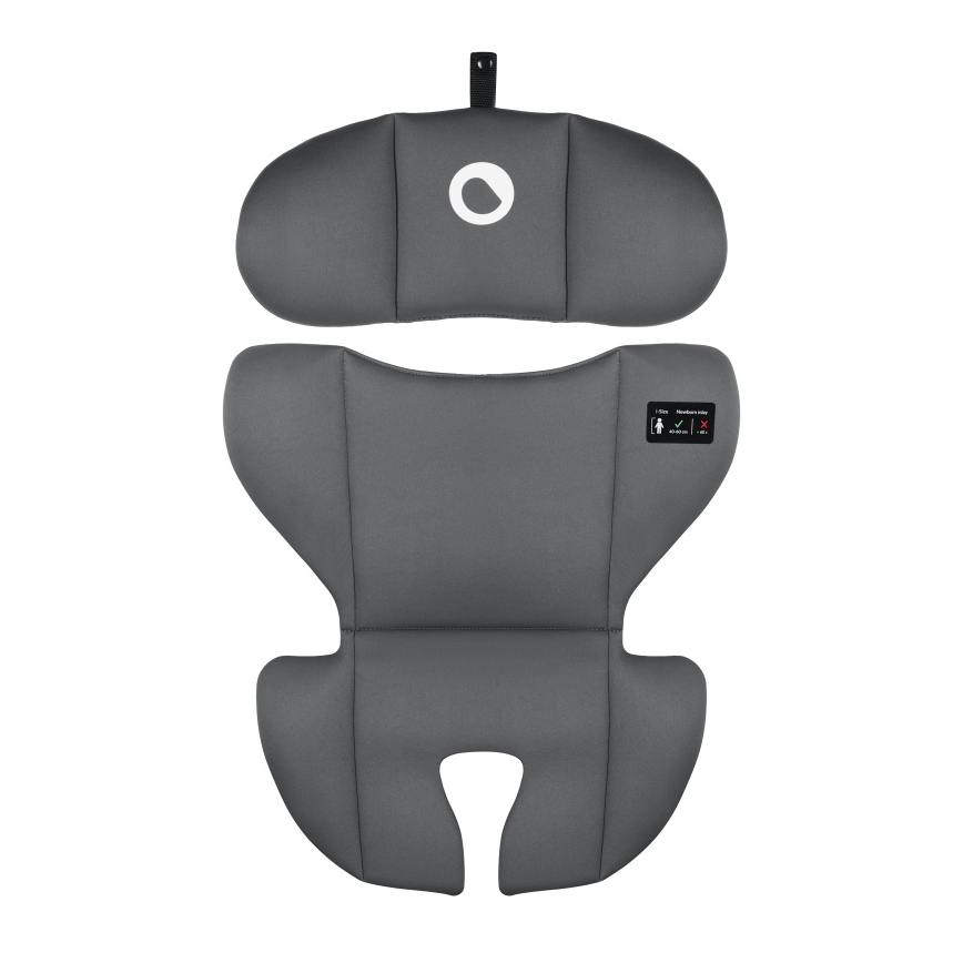 Lionelo - Autostol IZZY i-Size 40-150 cm Sort/Grå