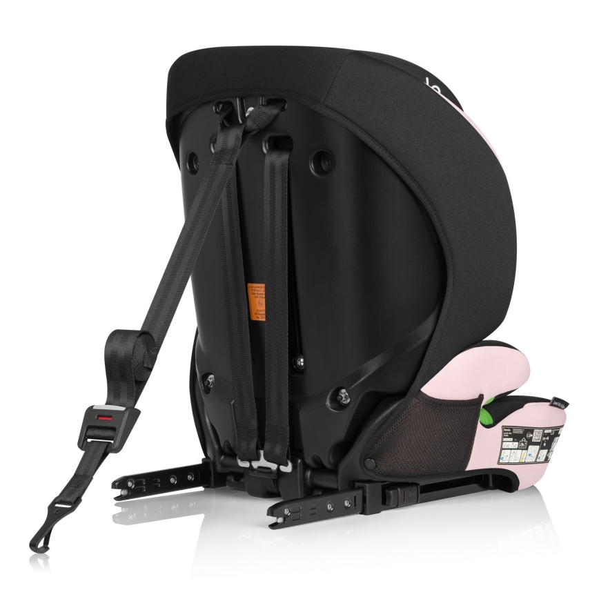 Lionelo - Autostol LEVI FIX i-Size 76-150 cm Baby Pink