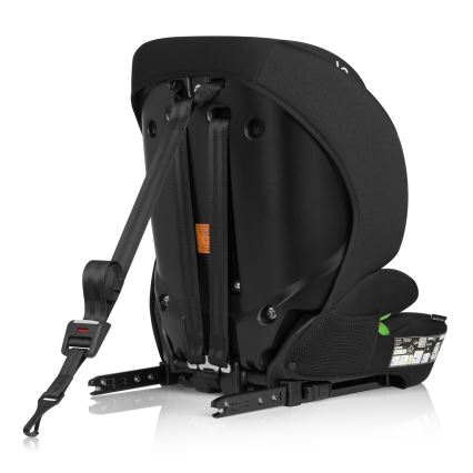 Lionelo - Autostol LEVI FIX i-Size 76-150 cm Black Carbon