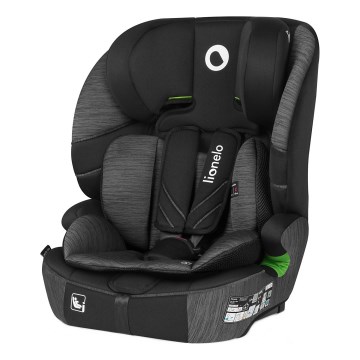 Lionelo - Autostol LEVI FIX i-Size 76-150 cm Grey Stone