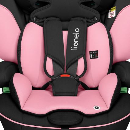 Lionelo - Autostol LEVI i-Size 76-150 cm Pink Baby