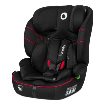 Lionelo - Autostol LEVI i-Size 76-150 cm Sportslig sort