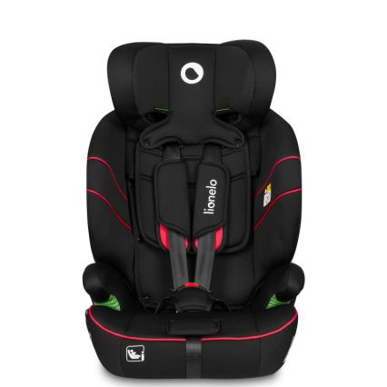 Lionelo - Autostol LEVI i-Size 76-150 cm Sportslig sort