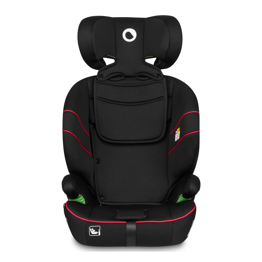 Lionelo - Autostol LEVI i-Size 76-150 cm Sportslig sort