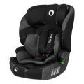 Lionelo - Autostol LEVI ONE i-Size 76-150 cm sort/grå