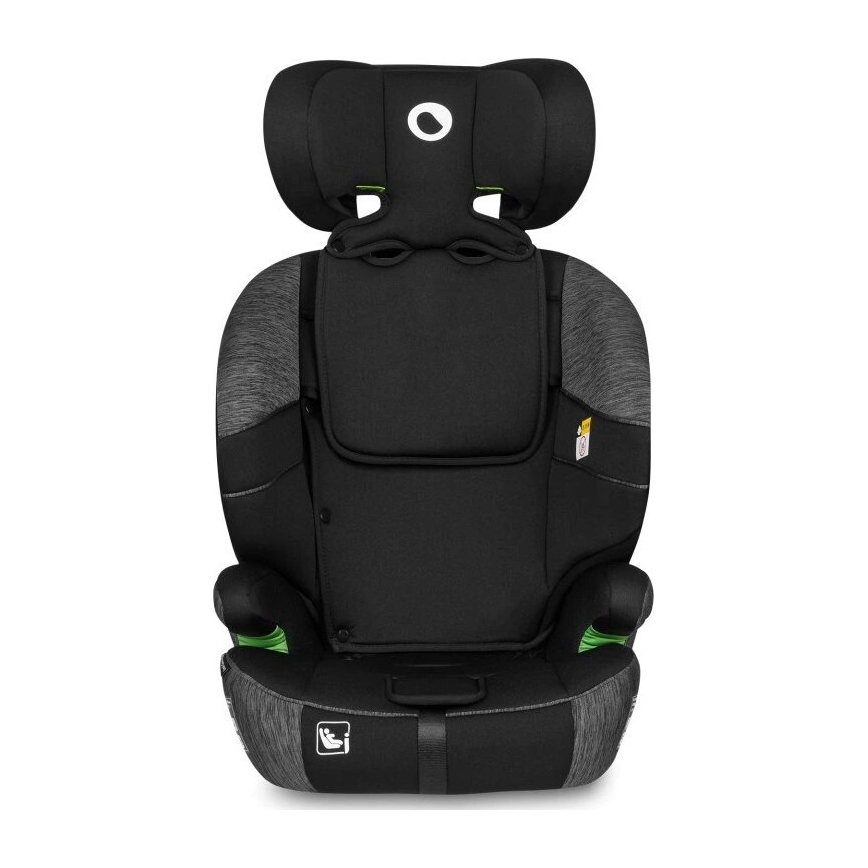 Lionelo - Autostol LEVI ONE i-Size 76-150 cm sort/grå
