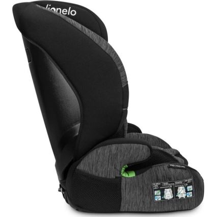 Lionelo - Autostol LEVI ONE i-Str. 76-150 cm sort/grå