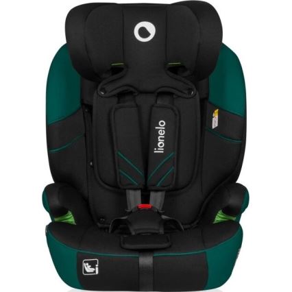 Lionelo - Autostol LEVI ONE i-Str. 76-150 cm sort/grøn