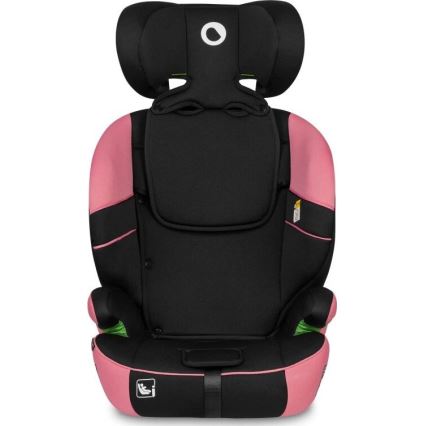 Lionelo - Autostol LEVI ONE i-Str. 76-150 cm sort/lyserød