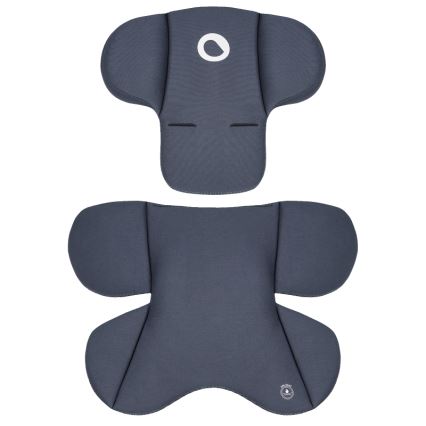Lionelo - Autostol med base ASTRID SET i-Size 40-87 cm Sort/Grå