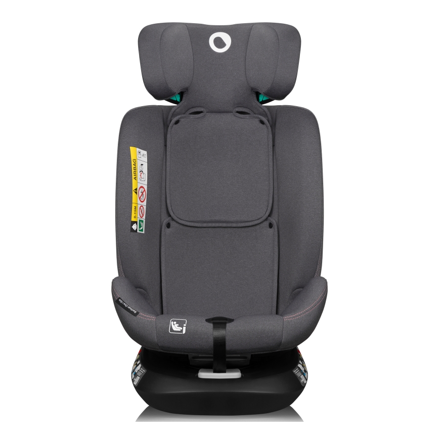 Lionelo - Autostol med drejbar base BASTIAAN ONE i-Size 40-150 cm Pink Rose