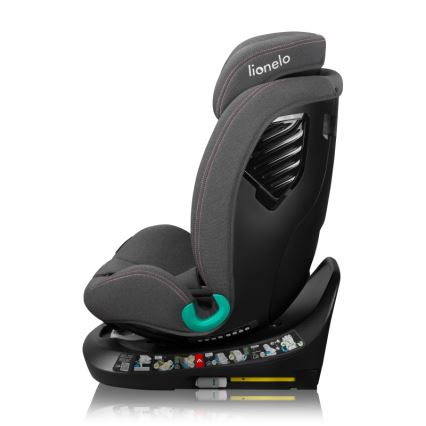 Lionelo - Autostol med drejbar base BASTIAAN ONE i-Size 40-150 cm Pink Rose