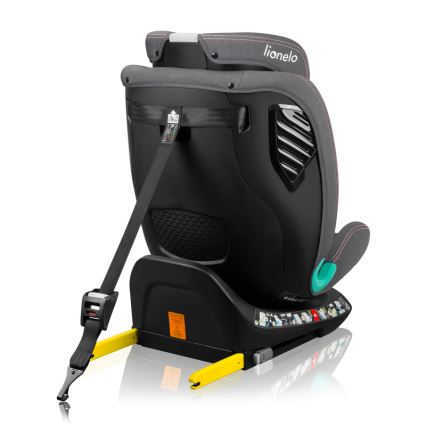 Lionelo - Autostol med drejbar base BASTIAAN ONE i-Size 40-150 cm Pink Rose