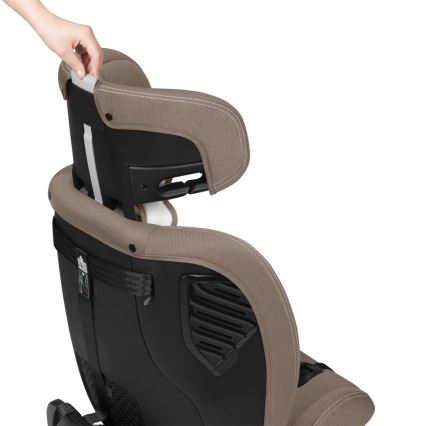 Lionelo - Drejelig autostol med base BASTIAAN ONE i-Size 40-150 cm Beige Sand