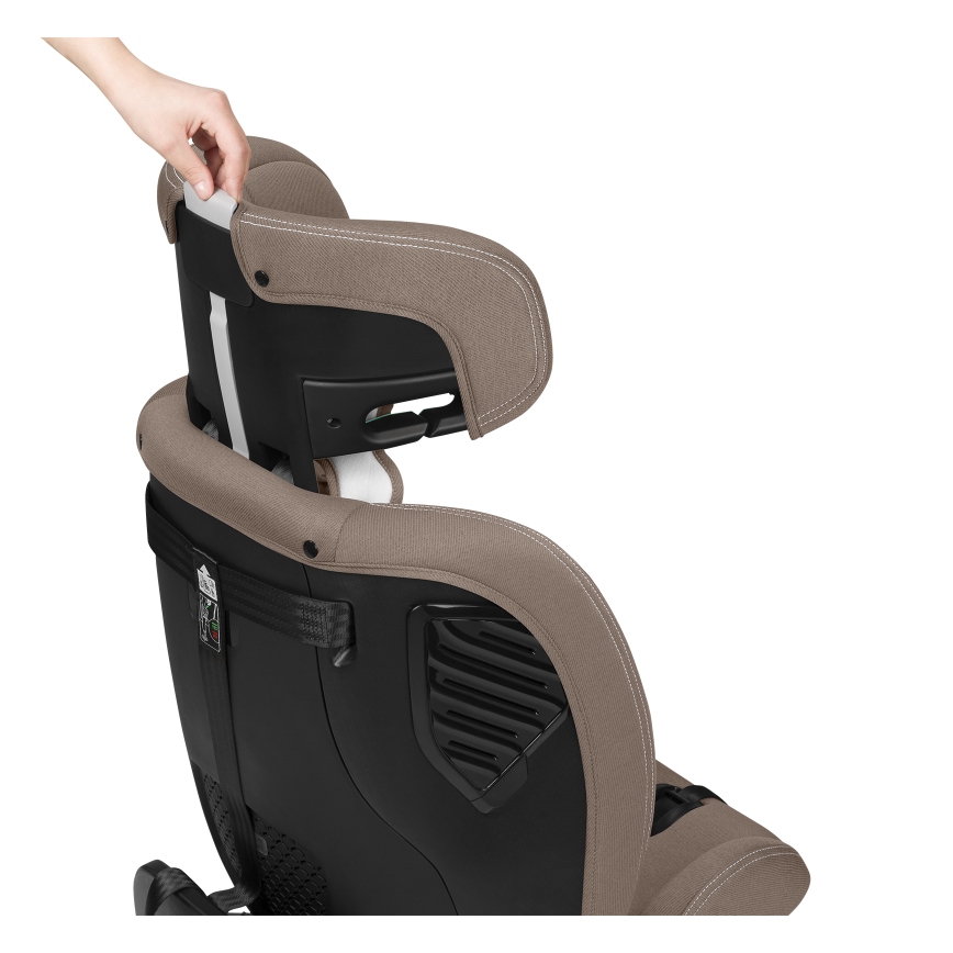 Lionelo - Drejelig autostol med base BASTIAAN ONE i-Size 40-150 cm Beige Sand