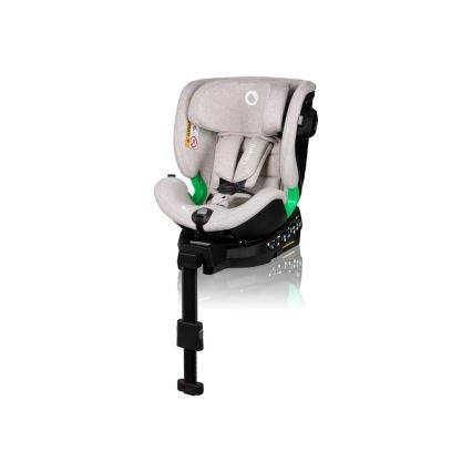 Lionelo - Autostol med base swivel HARMONY i-Str. 40-150 cm beige