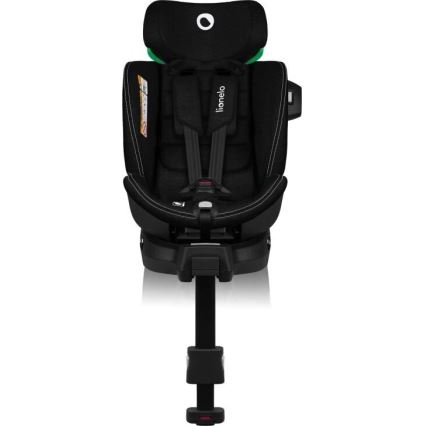 Lionelo - Autostol med base swivel HARMONY i-Str. 40-150 cm sort