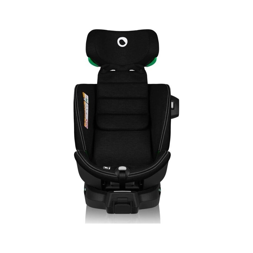 Lionelo - Autostol med base swivel HARMONY i-Str. 40-150 cm sort