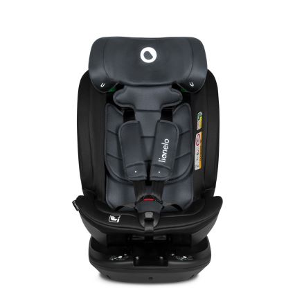 Lionelo - Autostol med drejbar base BASTIAAN i-Size 40-150 cm Grey Stone