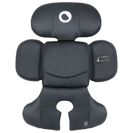 Lionelo - Autostol med drejbar base BASTIAAN i-Size 40-150 cm Grey Stone