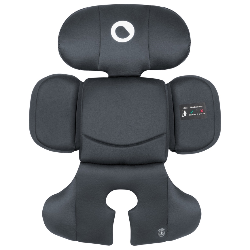 Lionelo - Autostol med drejbar base BASTIAAN i-Size 40-150 cm Grey Stone