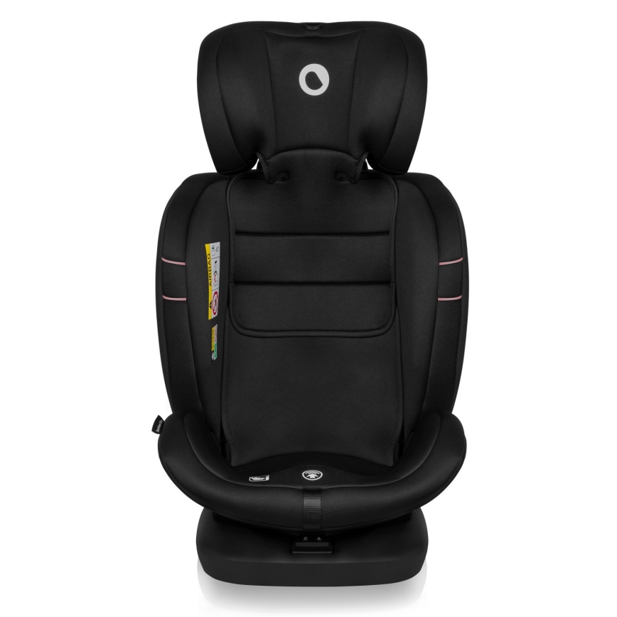 Lionelo - Autostol med drejbar base BASTIAAN i-Size 40-150 cm Pink Rose