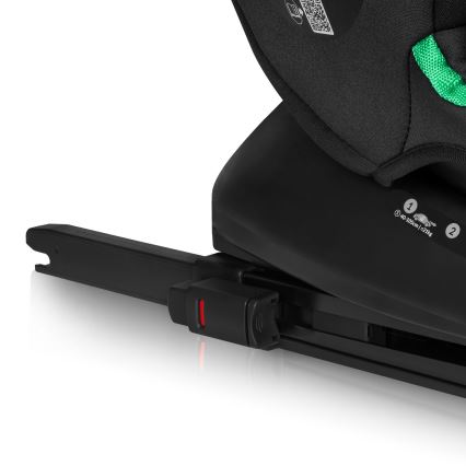 Lionelo - Autostol med drejbar base BASTIAAN i-Size 40-150 cm Pink Rose