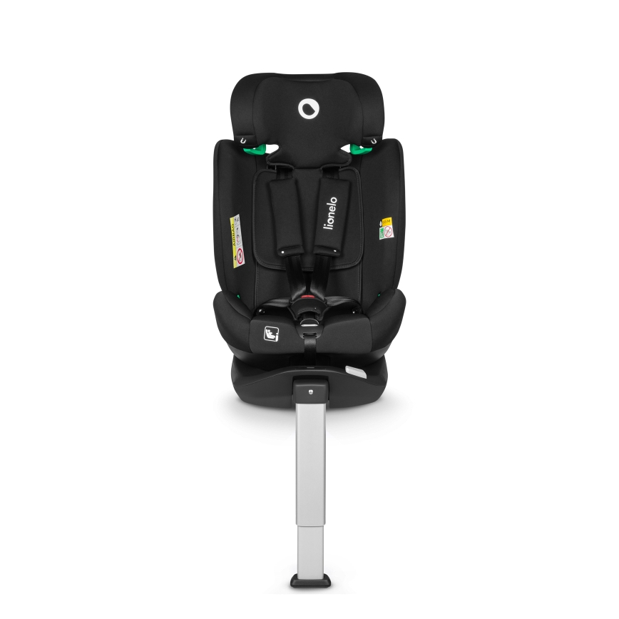 Lionelo - Autostol med drejbar base BRAAM i-Size 40-150 cm Sort Carbon