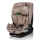 Lionelo - Autostol med drejbar base LAVENDER i-Size 76-150 cm Beige Latte