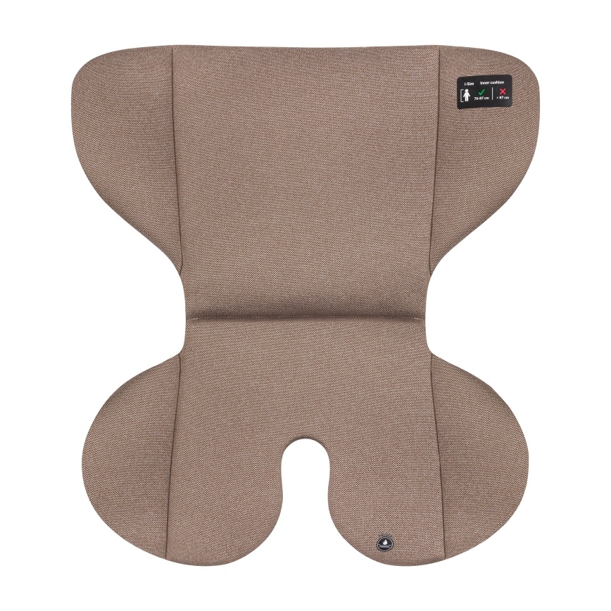 Lionelo - Autostol med drejbar base LAVENDER i-Size 76-150 cm Beige Latte