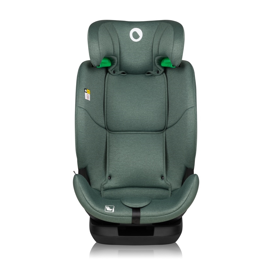 Lionelo - Autostol med drejbar base LAVENDER i-Size 76-150 cm Green Pistachio