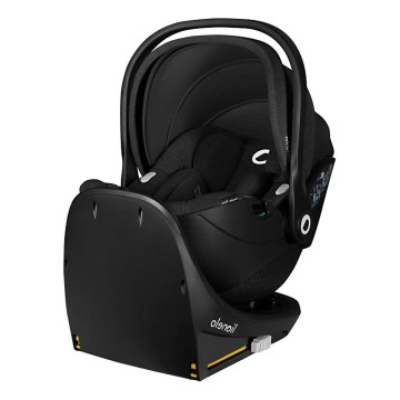 Lionelo - Autostol med drejbar base MOXIE SET i-Size 40-87 cm Sort Carbon
