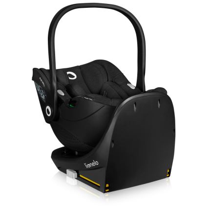 Lionelo - Autostol med drejbar base MOXIE SET i-Size 40-87 cm Sort Carbon