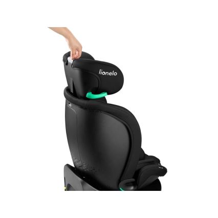 Lionelo - Autostol med drejbar base NAVY i-Size 40-150 cm sort