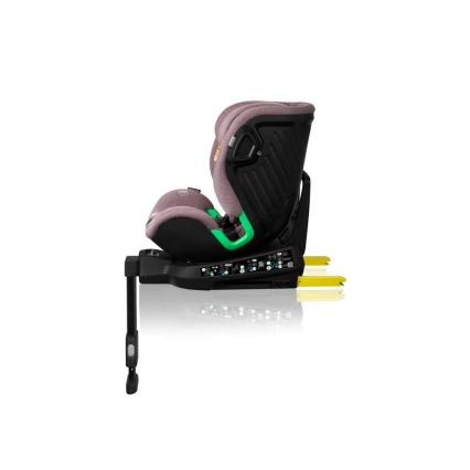 Lionelo - Autostol med drejebase HARMONY i-Str. 40-150 cm lyserød