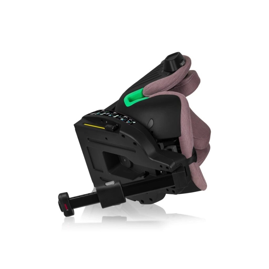 Lionelo - Autostol med drejebase HARMONY i-Str. 40-150 cm lyserød