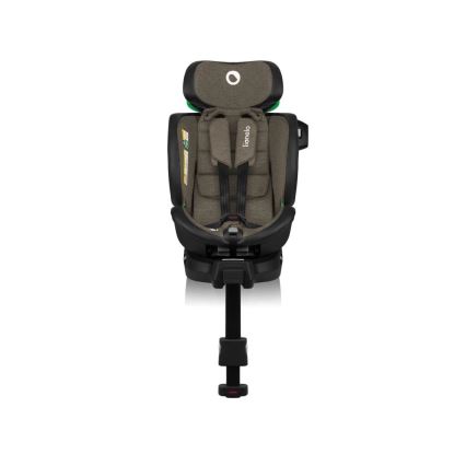 Lionelo - Autostol med drejebase HARMONY i-Str. 40-150 cm sort/oliven