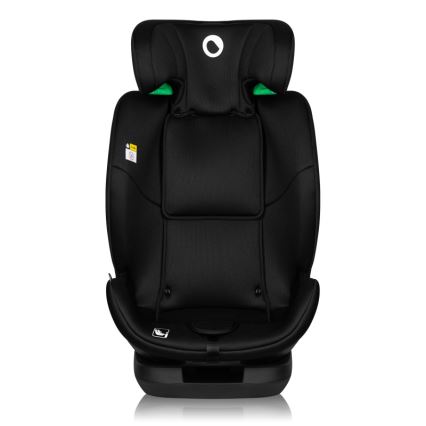 Lionelo - Autostol med roterbar base LAVENDER i-Size 76-150 cm Sort Carbon