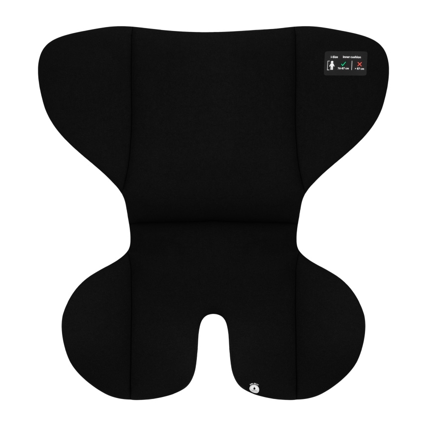 Lionelo - Autostol med roterbar base LAVENDER i-Size 76-150 cm Sort Carbon