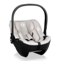 Lionelo - Autostol MOXIE i-Size 40-87 cm Beige Sand