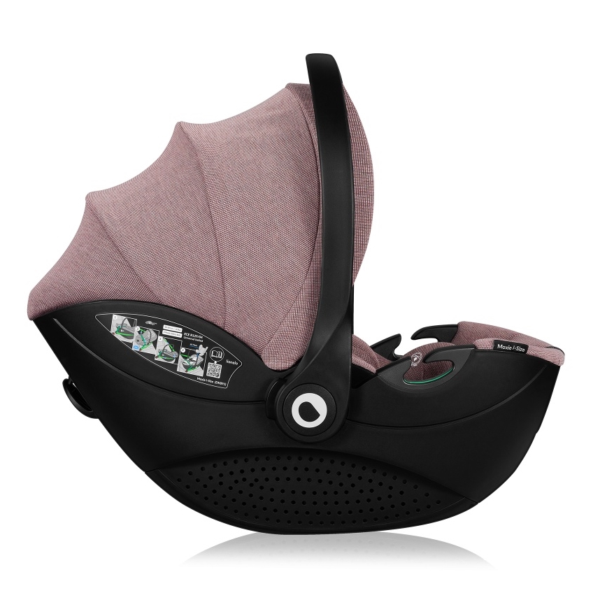 Lionelo - Autostol MOXIE i-Size 40-87 cm Rosa Mauve