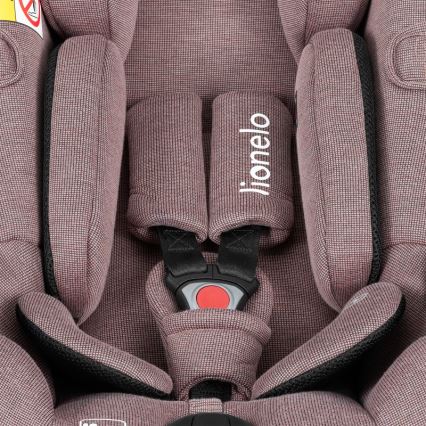 Lionelo - Autostol MOXIE i-Size 40-87 cm Rosa Mauve