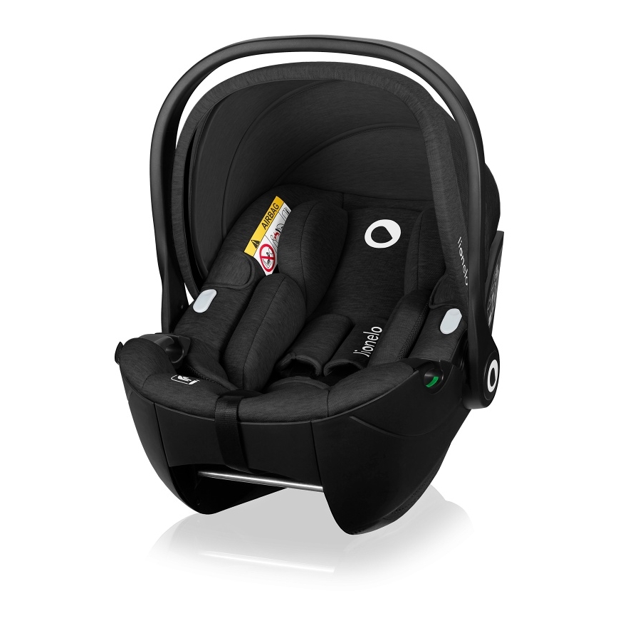 Lionelo - Autostol MOXIE i-Size 40-87 cm Sort Onyx
